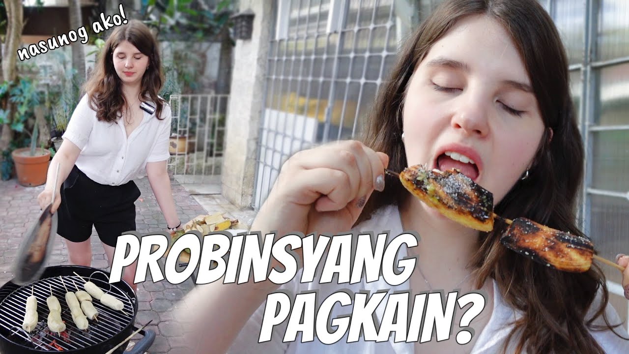 WHAT DO YOU CALL THIS IN PHILIPPINES? TRYING INIHAW NA SAGING FOR THE FIRST TIME | NASUNOG AKO! |
