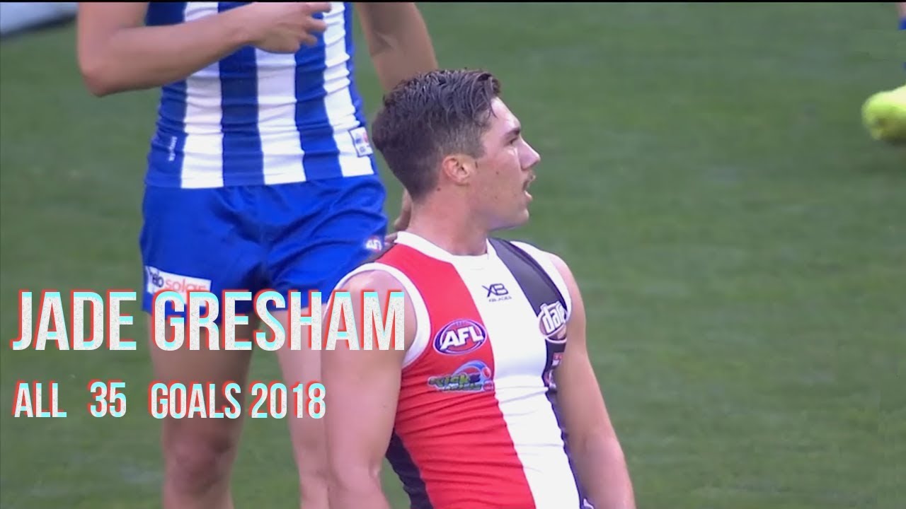 Jade Gresham all 35 Goals 2018