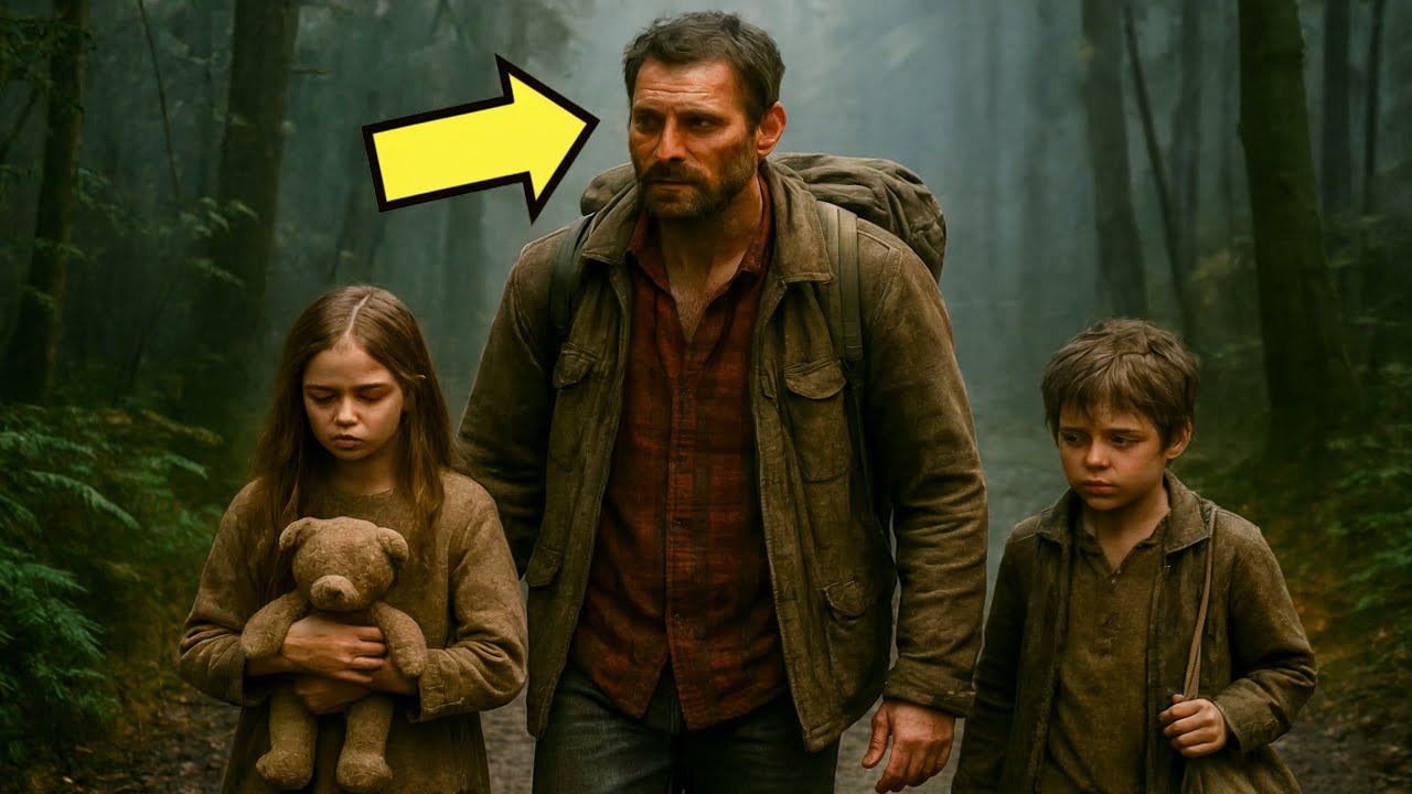ELE PERDEU TUDO E ENTROU NA FLORESTA COM OS FILHOS… MAS O QUE ENCONTRA MUDA SUA HISTÓRIA