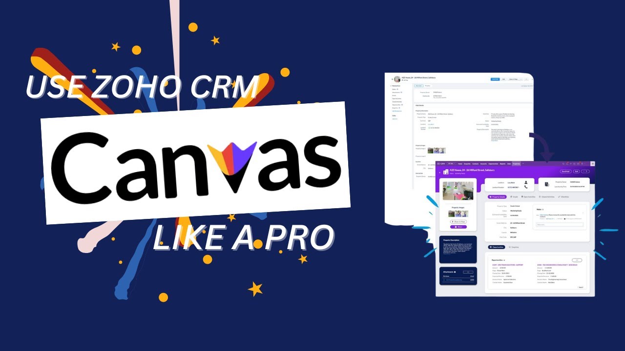 Учебное пособие по Zoho CRM Canvas 2024: простая настройка Zoho CRM