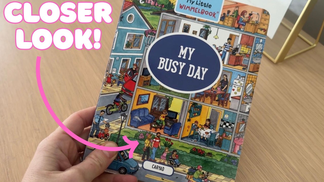 My Little Wimmelbook®―My Busy Day: A Look-and-Find Book (Kids Tell the Story) (My Big Wimmelbooks)