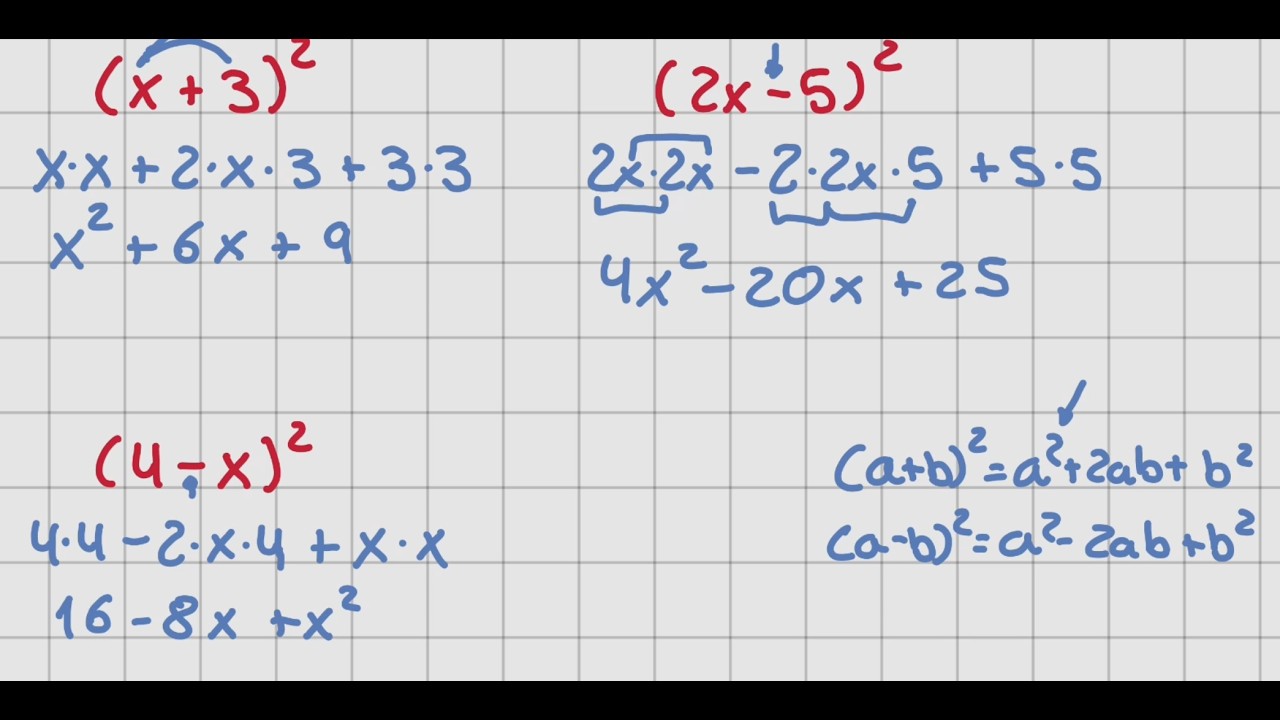 Como hago (x+5) al cuadrado? Identidades notables básicas con truco😉 | Hasi Akademia