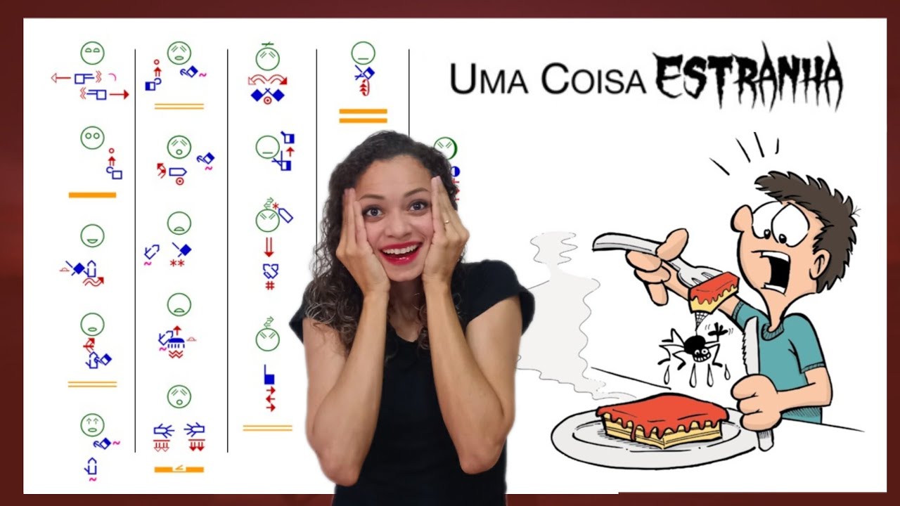 Poema em Libras: Coisa Estranha de @FlavioColombini