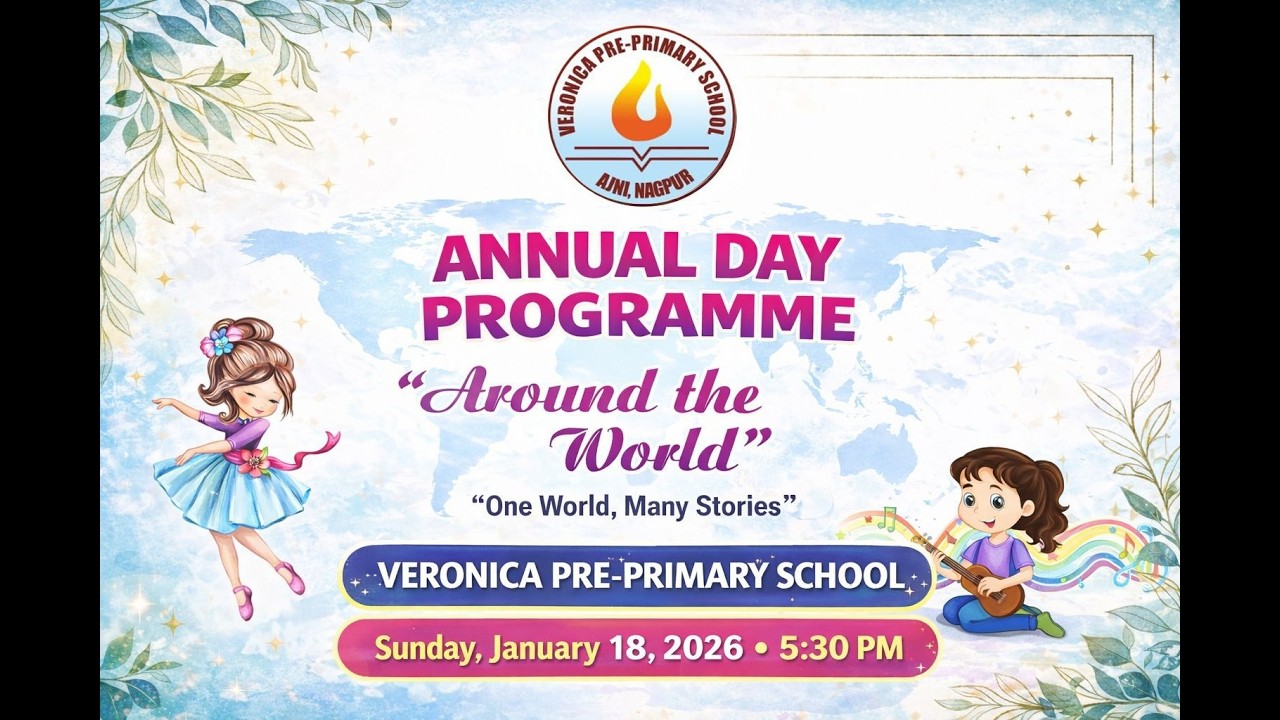 🌍 Annual Day 2026 – Around the World | Veronica Pre Primary School ✨
