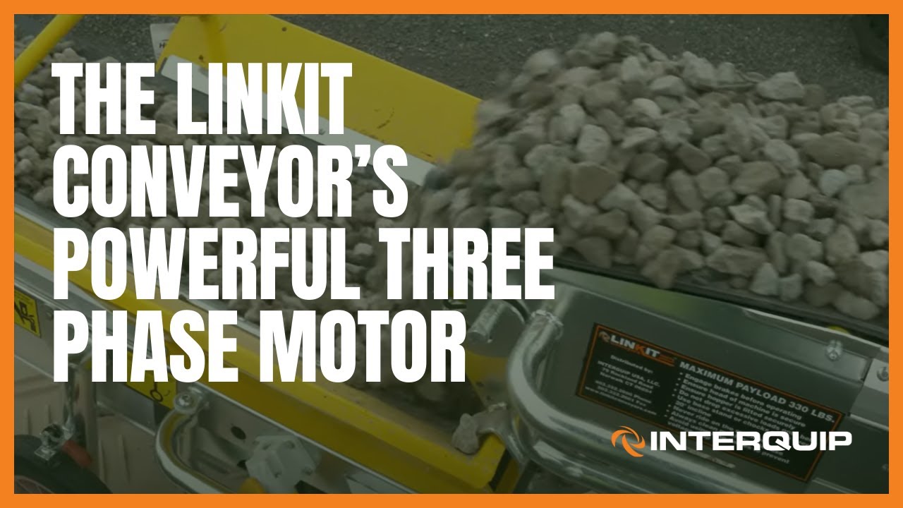 The LINKIT Conveyor's Powerful Three Phase Motor