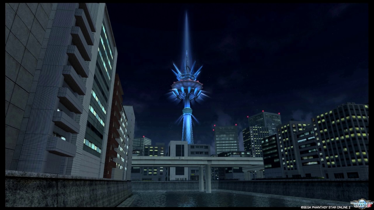 【高音質PSO2】東京フィールド夜BGM☆作業用30min程