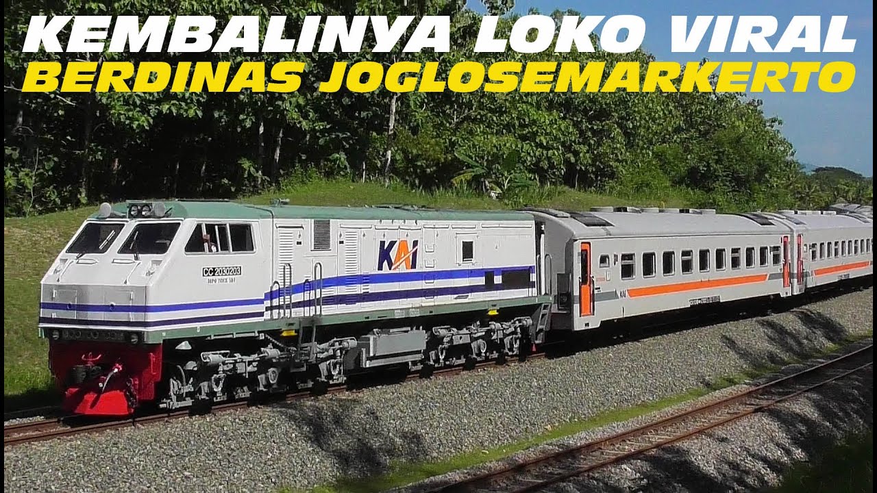 WADUH BANYAK KERETA TERLAMBAT HARI INI. 3 Loko trobel dalam sehari dari FUYK, Dwipangga dan Semeru