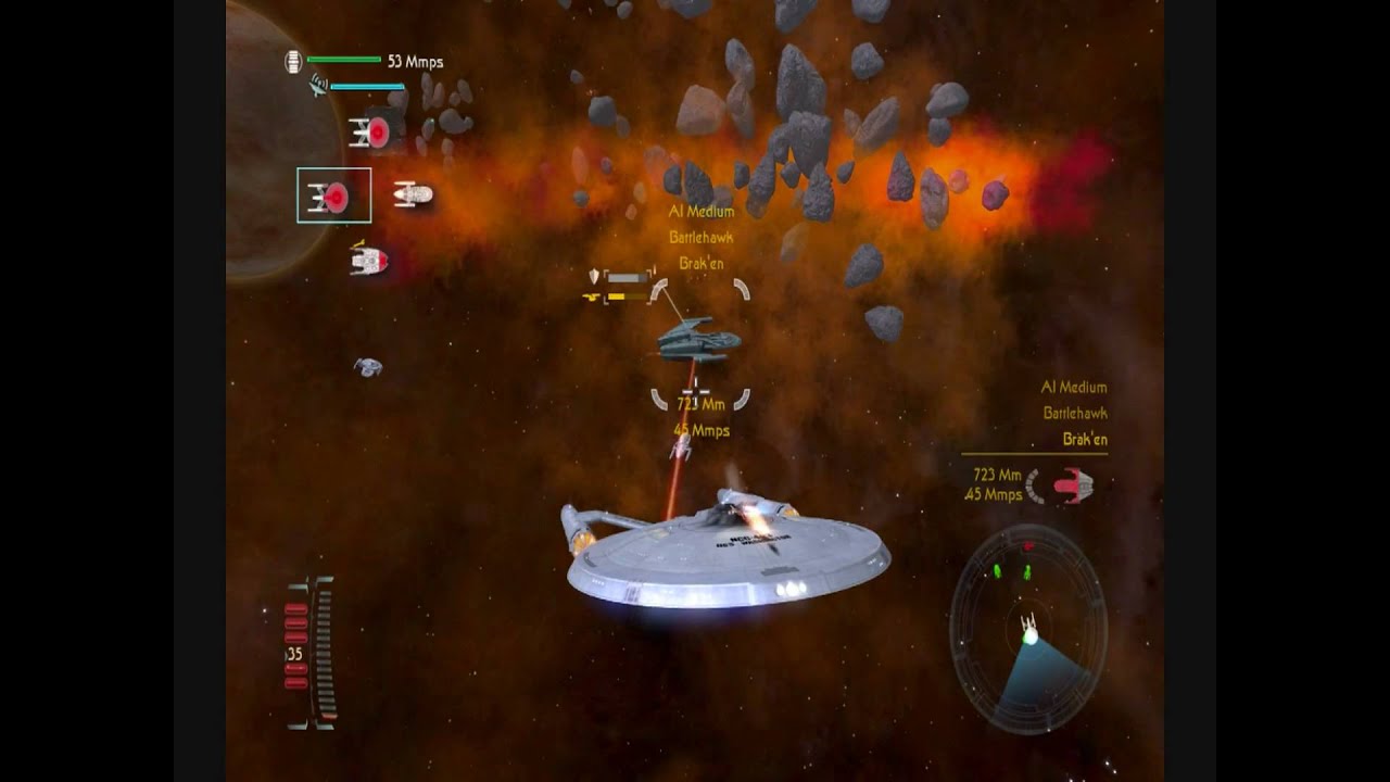 Star Trek Legacy - Four Fleet Free for All