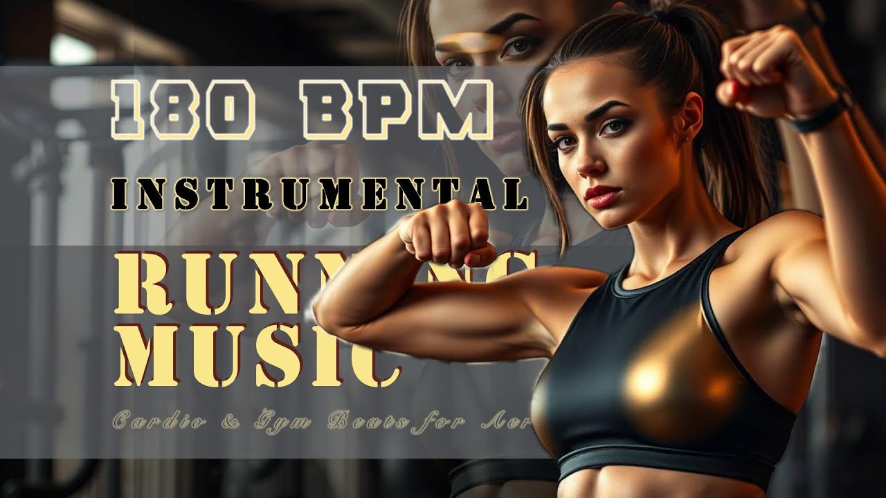 🎧🔥180 BPM—Instrumental, Jogging, Long-distance running, marathon, and maintaining a steady pace🏃‍♂️🎶
