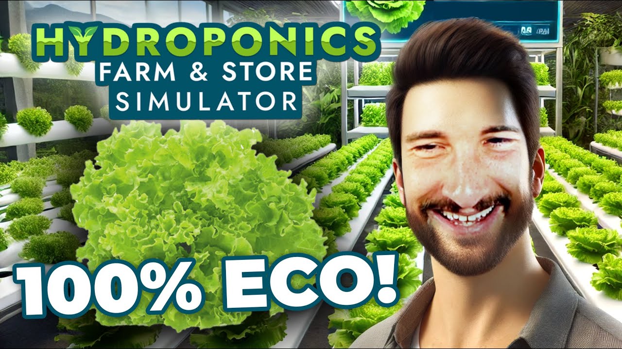 SYMULATOR SKLEPU I FARMY HYDROPONICZNEJ | Hydroponics Farm & Store Simulator #1
