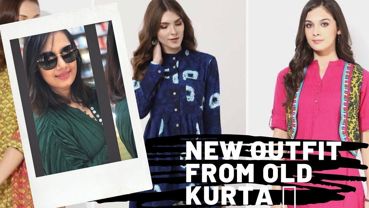 Convert old kurta into new outfits/How to reuse your old kurtis in 6 amazing ways//DIY fashion hacks