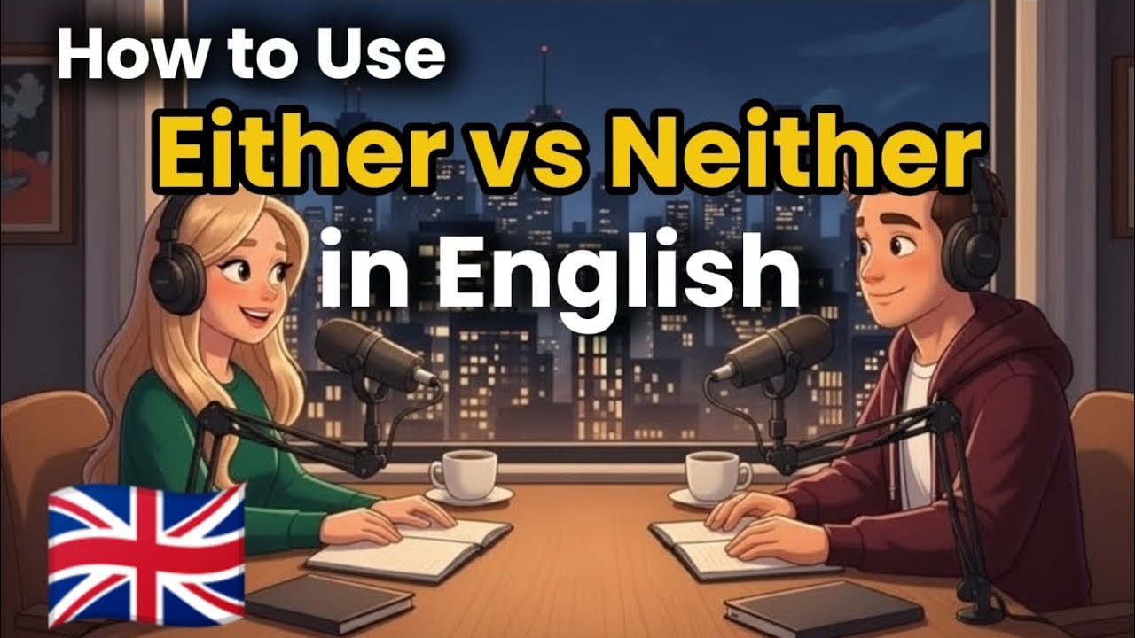 Either vs Neither in English | Learn Through Conversation | Easy English Conversation
