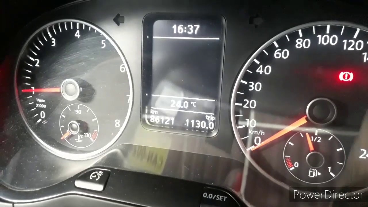 DMA - VW Fox falhando luz EPC ligada falha P1355