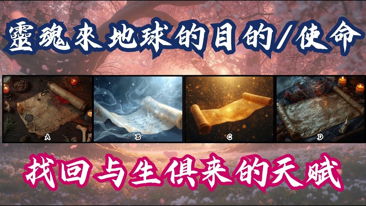 灵魂来地球的目的/使命是什么？你的天赋正在被唤醒｜找到人生真正的使命（高精准灵魂占卜）🍀無時間限製🕉