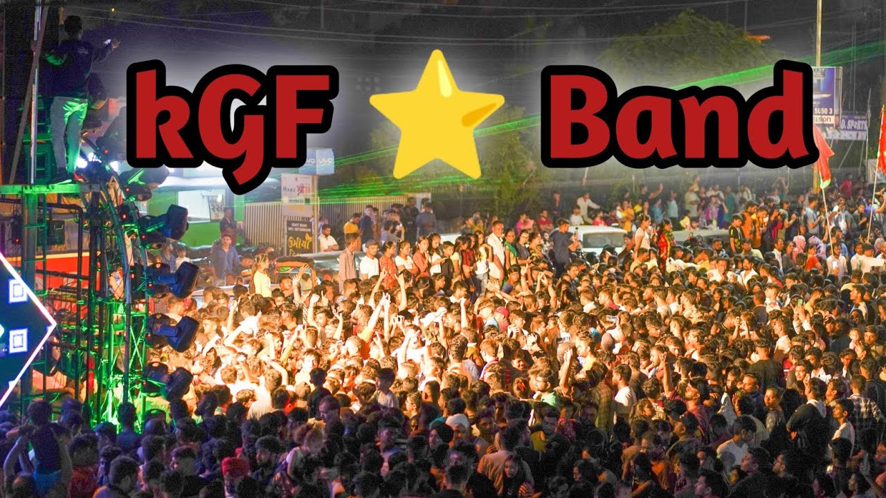 Famous band KGF | Kgf star band in bharuch | Shobhayatra 2022