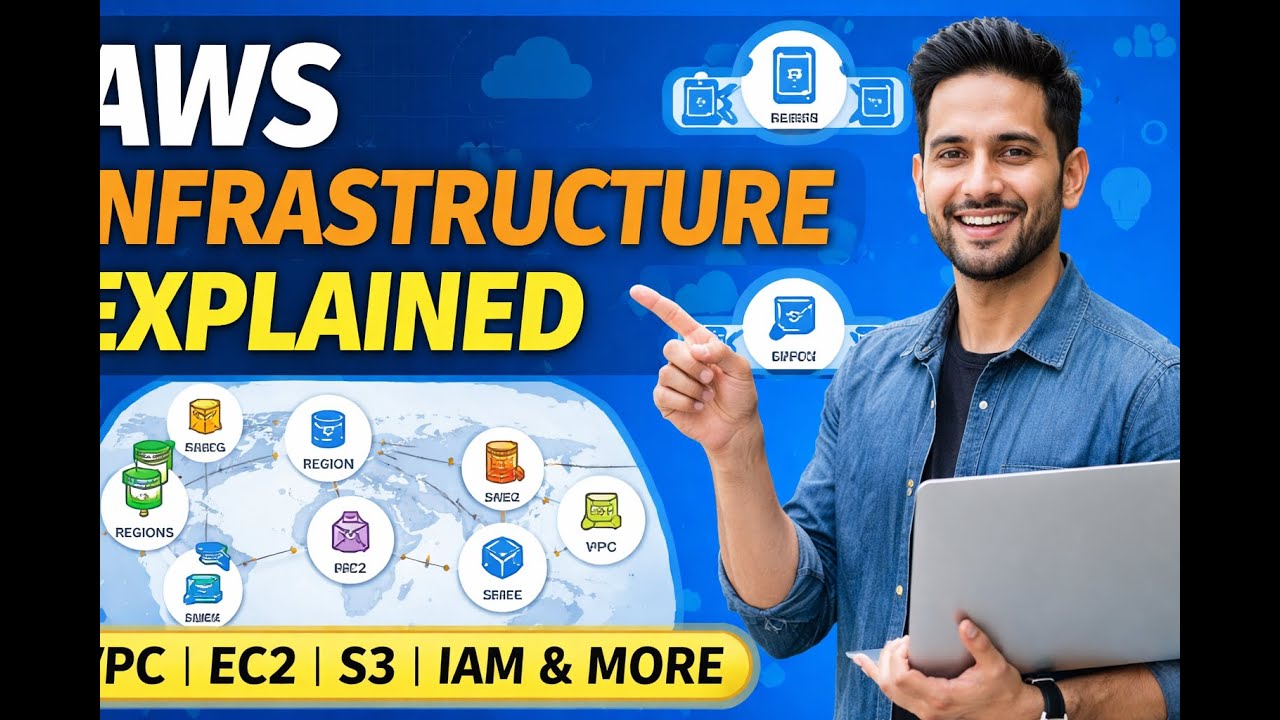 AWS Infrastructure Explained in Detail | Regions, AZs, VPC, EC2, S3 & More(Part - 02)