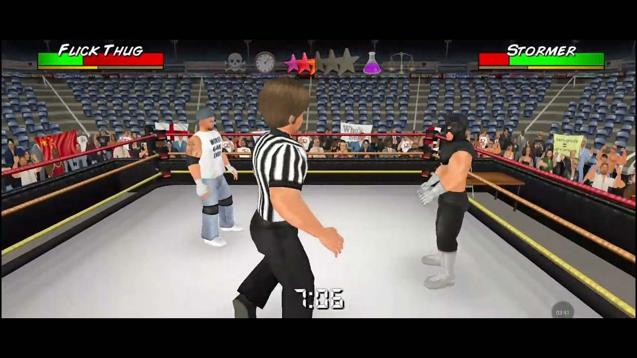 Stor vs Flick ( SONIDO DE COMENTARISTAS DE FONDO)