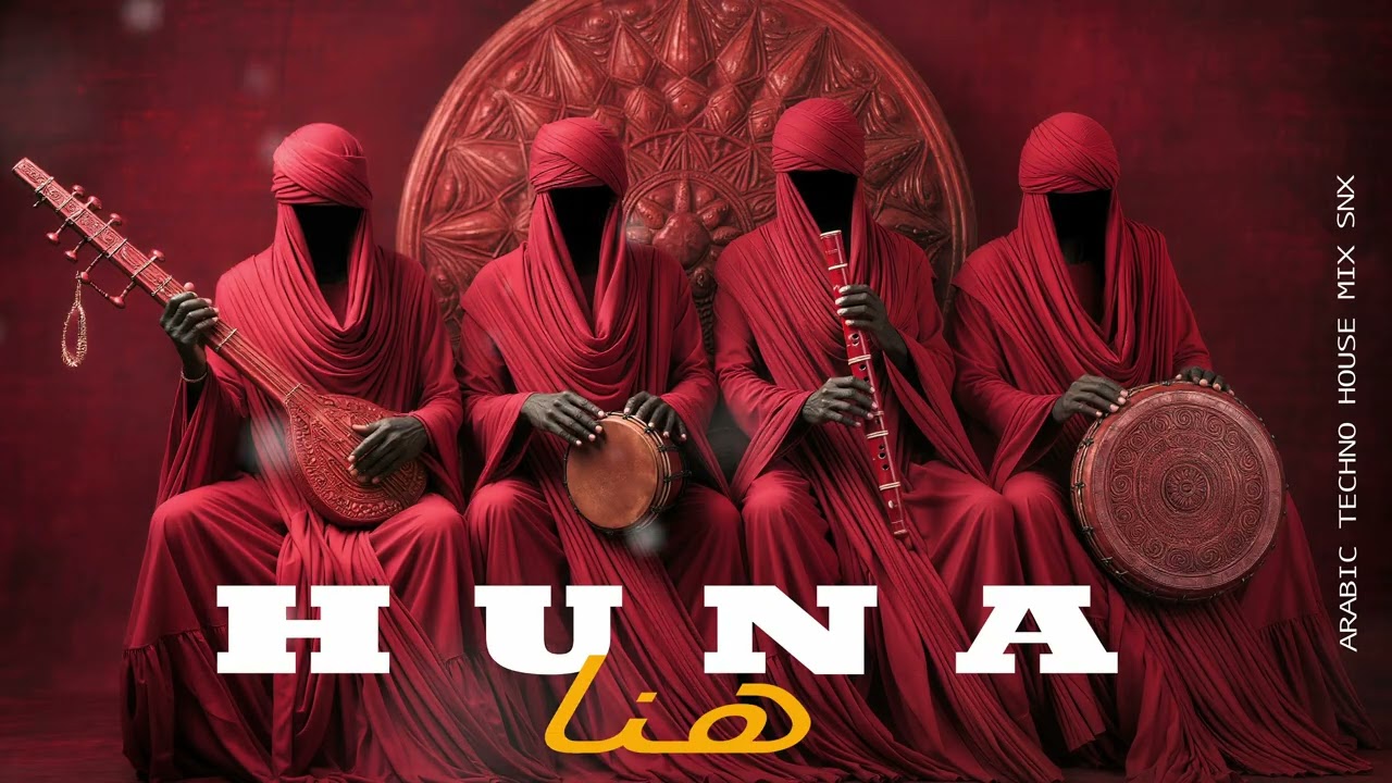 Huna - هنا | Arabic Techno House Mix | Arabic House Fusion SNX