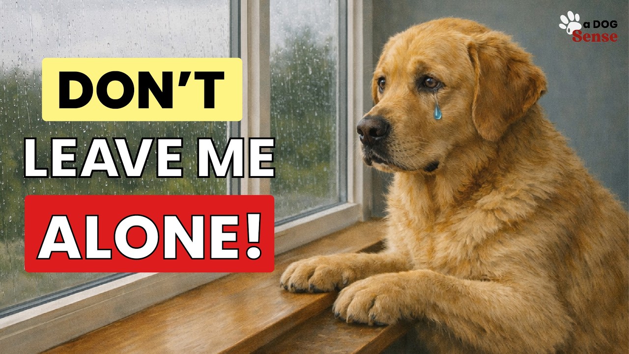 Never LEAVE Your Dog ALONE Without Doing THIS| Dog Behavior Explained