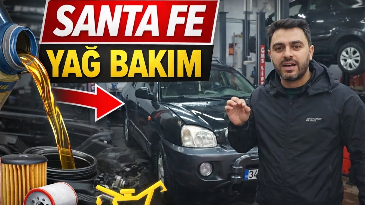 Yağ bakım Nedir Nasil Yapılır !? Santa Fe #santafe 