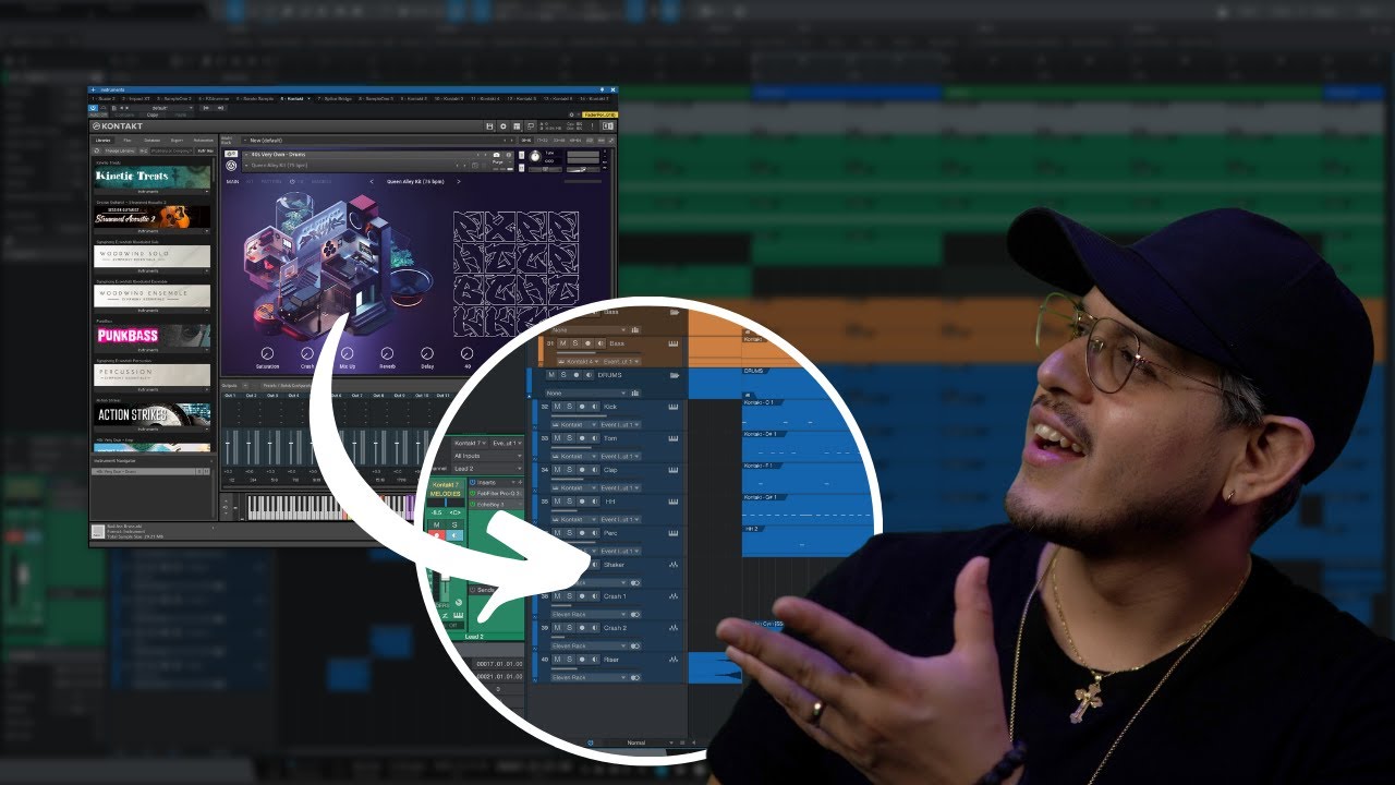 How to Separate Drum Samples from Native Instrument&rsquo;s Play Series in Studio One | 40s Very Own Drums