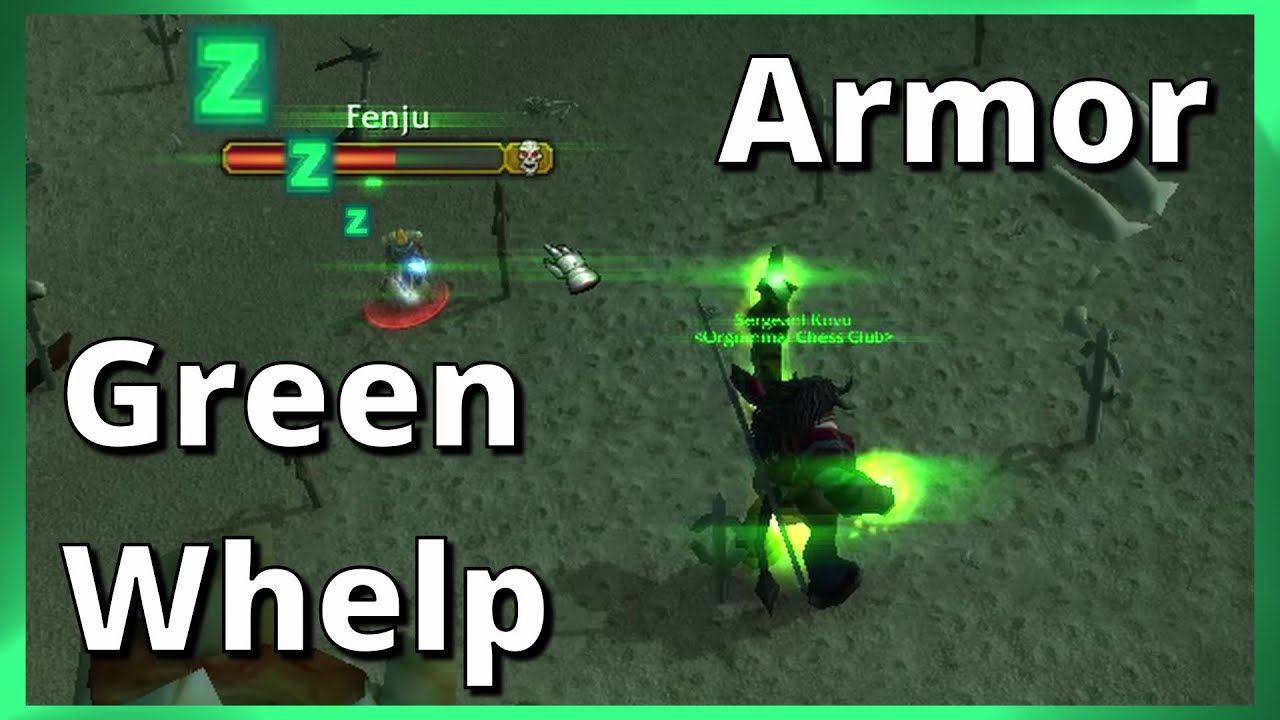 Green Whelp Armor is Crazy