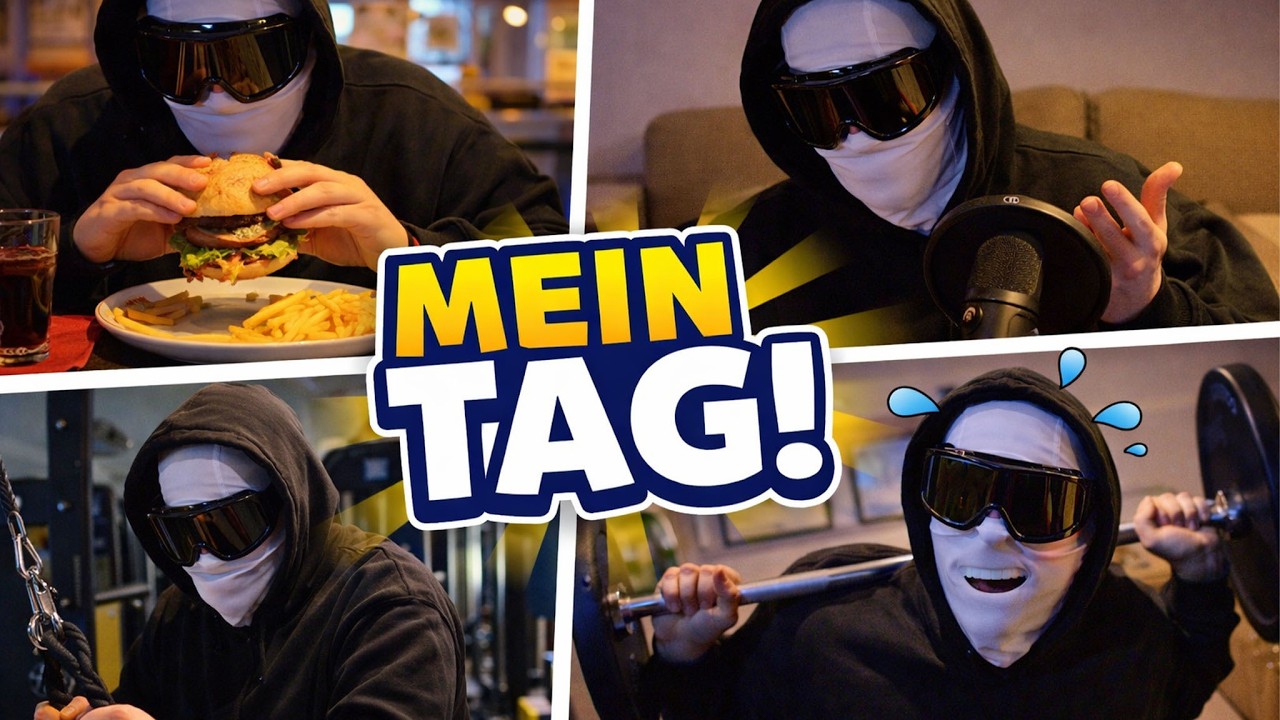 Mein verrückter Tag: Essen, Reden & Gym