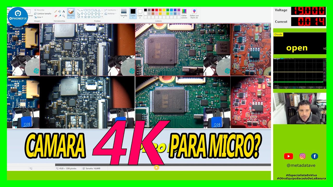 🔴​ CAMARA PARA MICROSCOPIO 4K. ES COMO DICEN? LA COMPARAMOS CON LA SUNSHINE M-11