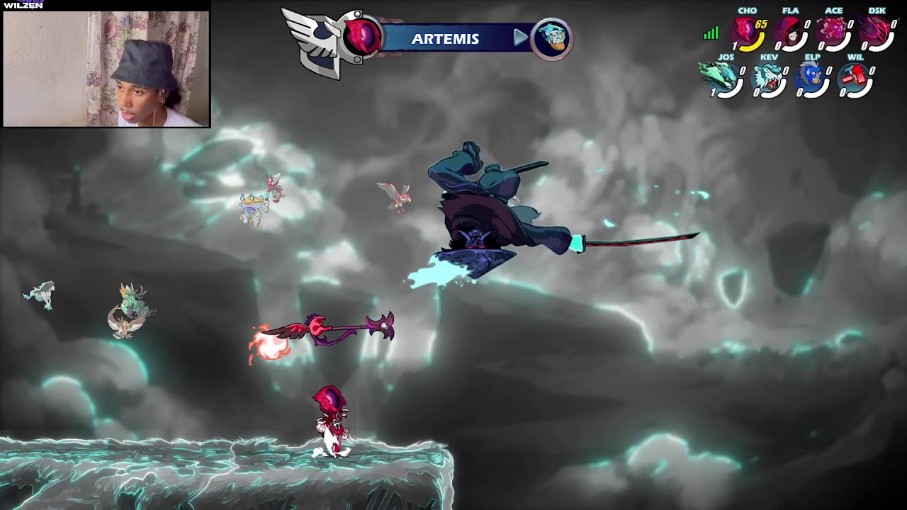 JUGANDO BRAWLHALLA CON SUBS - 1VS1 - SALAS PERSONALIZADAS