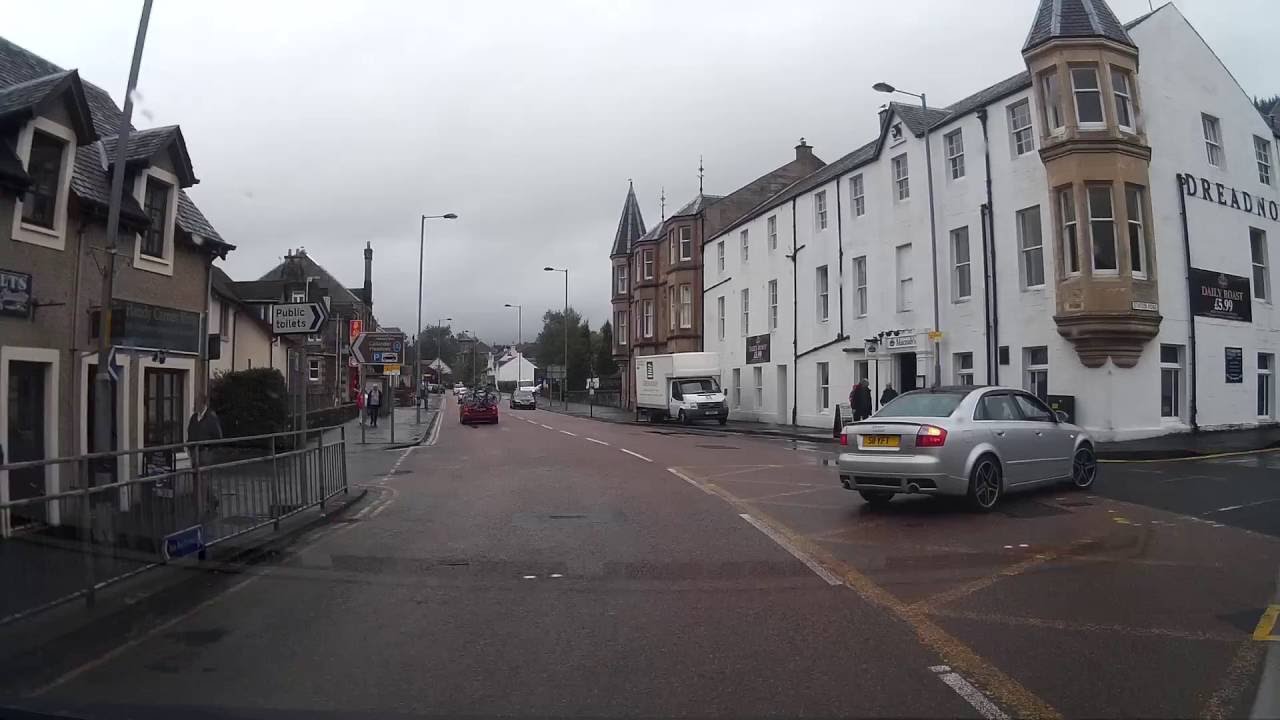 Drive From Doune To Callander Scotland