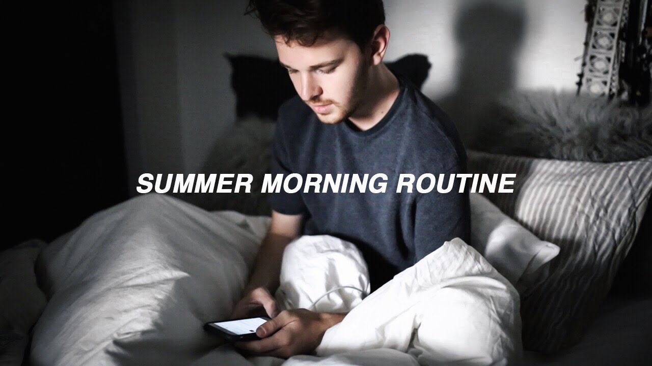 Summer Morning Routine 2016 | Imdrewscott