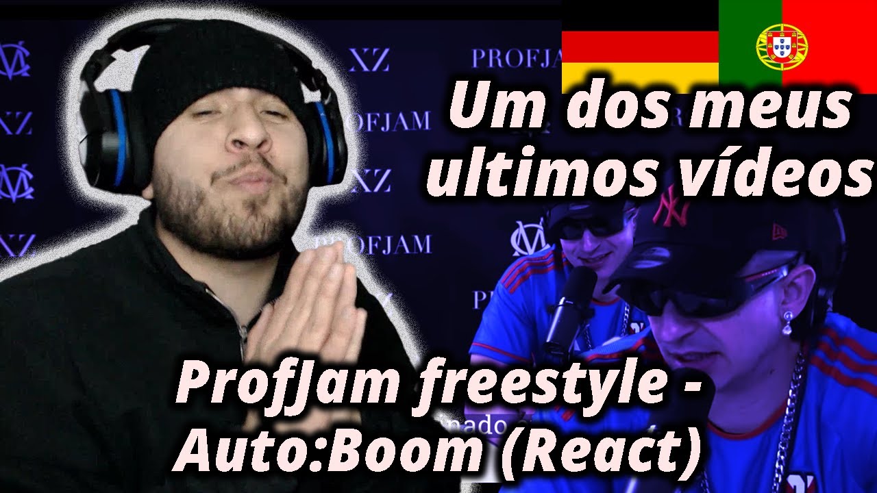 ProfJam freestyle on Mário Cotrim | AUTO:BOOM (React) Filho de Emigrantes React a Rap PT T.2E.105