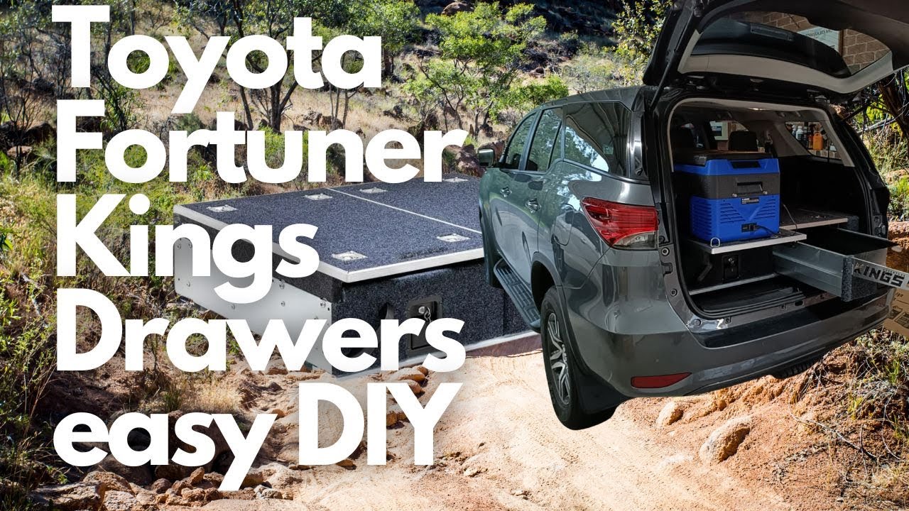 Toyota Fortuner Kings Drawers Easy Install