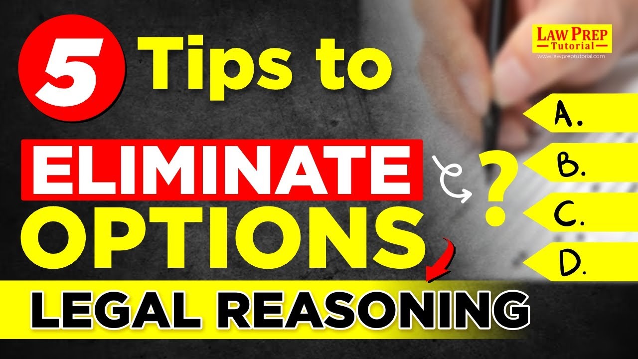 5 Tips to Eliminate Options in Legal Reasoning | Legal Reasoning for CLAT | By Apoorva ma'am