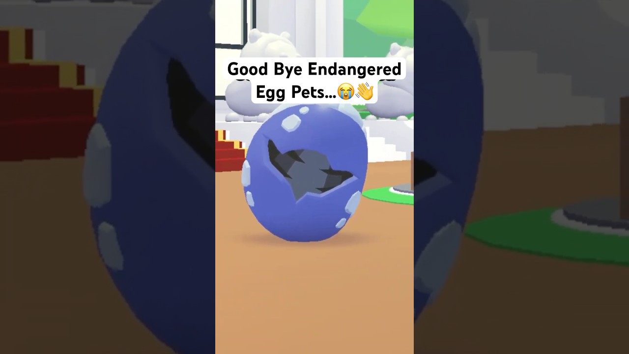 Good Bye Endangered Egg Pets in Adopt Me...😭👋#roblox #adoptme