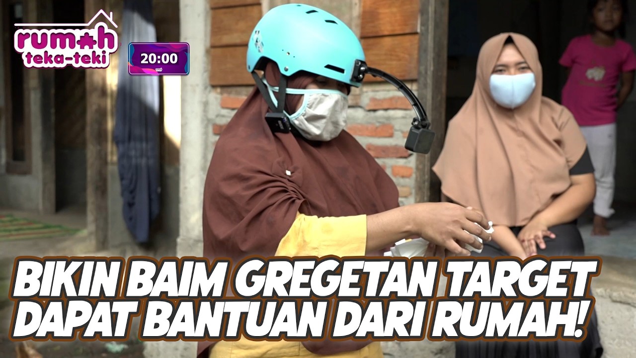 BIKIN BAIM GREGETAN, TARGET DAPAT BANTUAN JAWAB DARI RUMAH CLUE | RUMAH TEKA TEKI | EPS.77 (2/4)