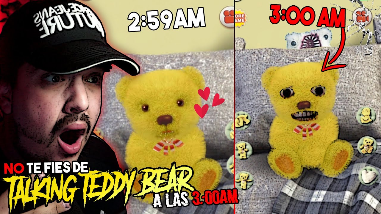 🧸 NO TE FIES DE TALKING TEDDY BEAR A LAS 3:00AM 🆘