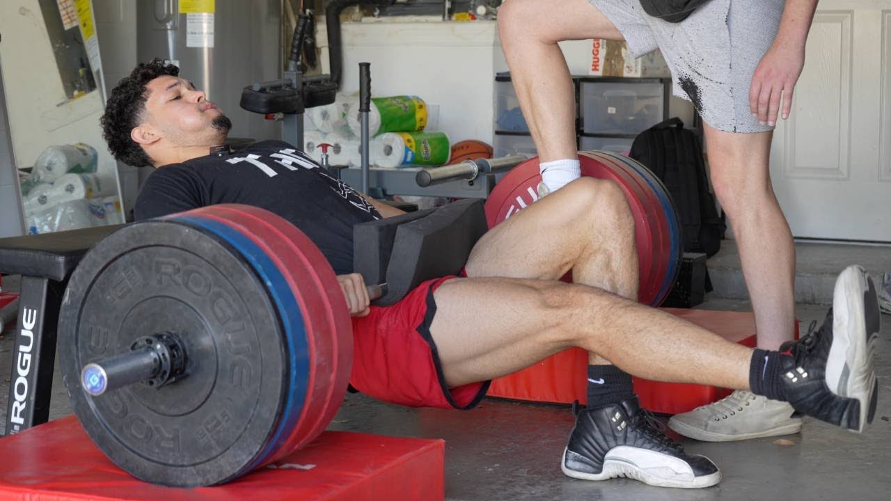 Isometric Cycle Day 4 - Asymmetric Hip Thrusts And Front Squats