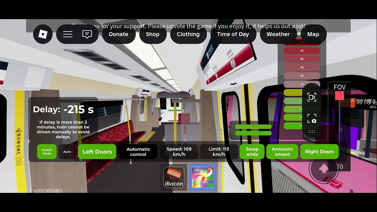 Fast train and valatimes day