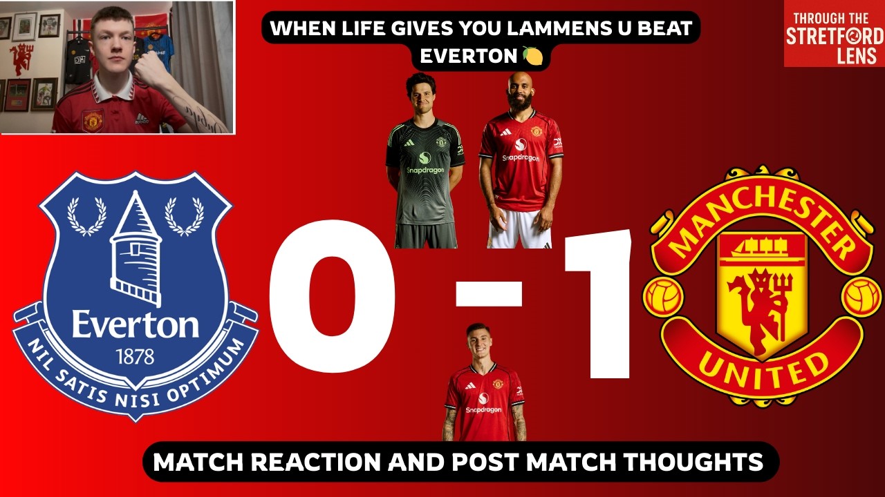 Man United vs Everton Match Reaction| 🎶HEY HO SESKO🎶