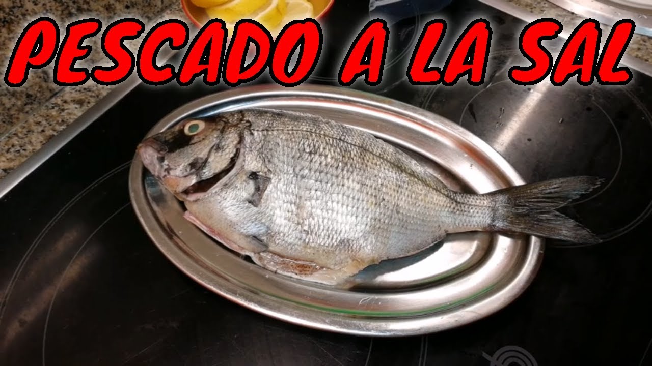 💢💢PESCADO A LA SAL💢💢PESCADO AL HORNO💢💢SARGO💢💢PESCADO JUGOSO AL HORNO💢@Jose manuel Exposito Lopez