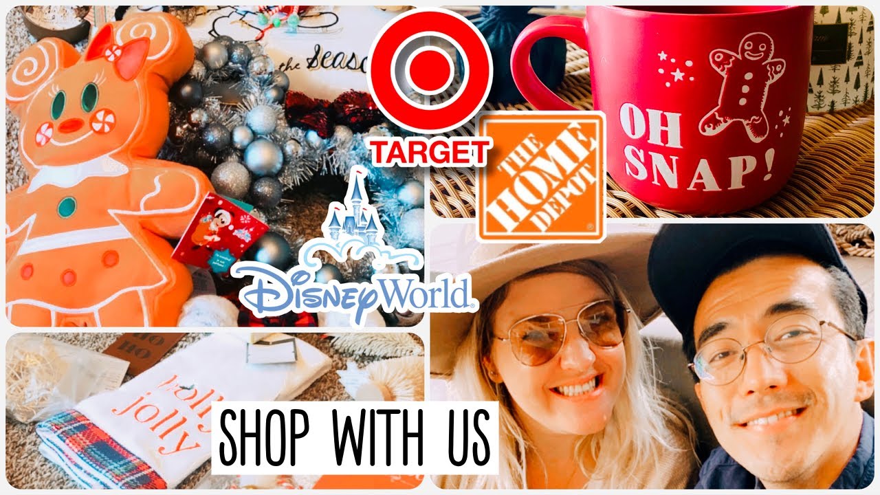 Shop with Me for Christmas | Home Decor | Target, Disney Springs, Home Depot