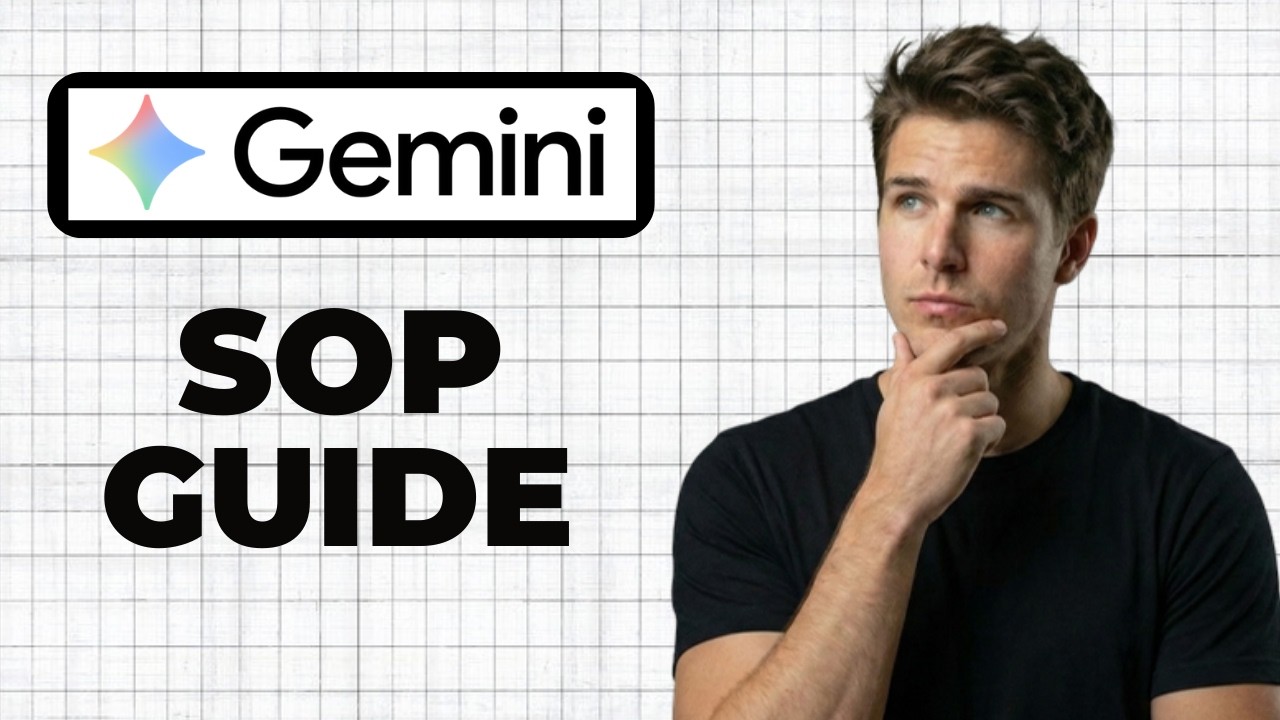 Как составить стандартные операционные процедуры (СОП) в Google Gemini (полное руководство)