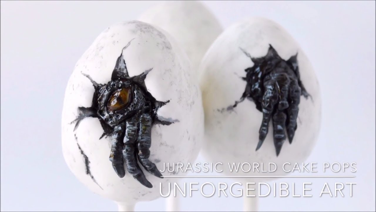 How to Make Jurassic World Cake Pops