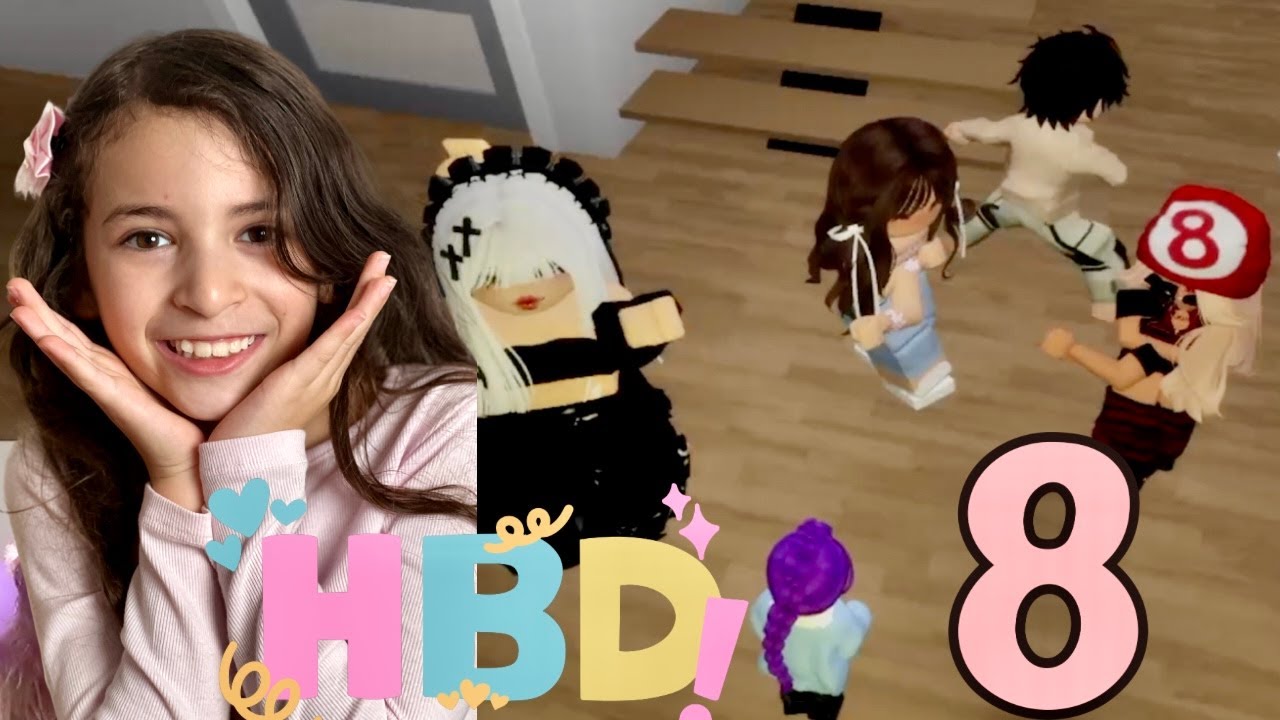 У меня день рождения! 🎂 Мне исполнилось 8, и я так весело провела время с мамой и друзьями! 🎉 | R...