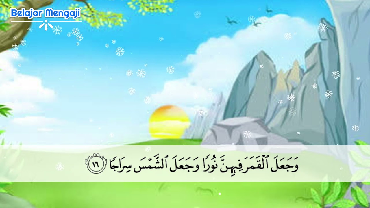 Surat Nuh 5x Metode Ummi  Kumpulan Murottal AlQur'an Merdu