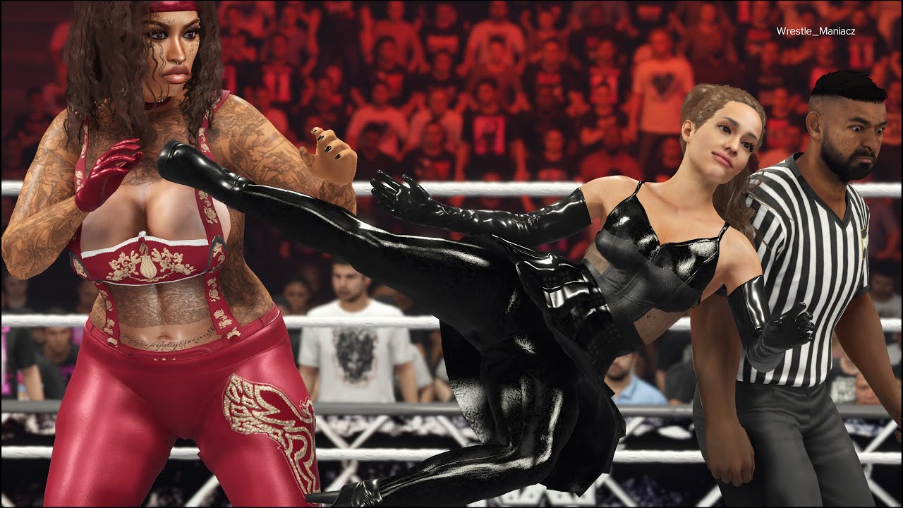 Ariana Grande vs. Selina Precious - WWE 2K24