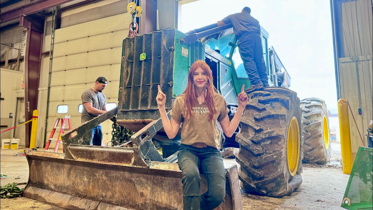 Update on Complete Overhaul of Our Skidder (I get to start her up!)