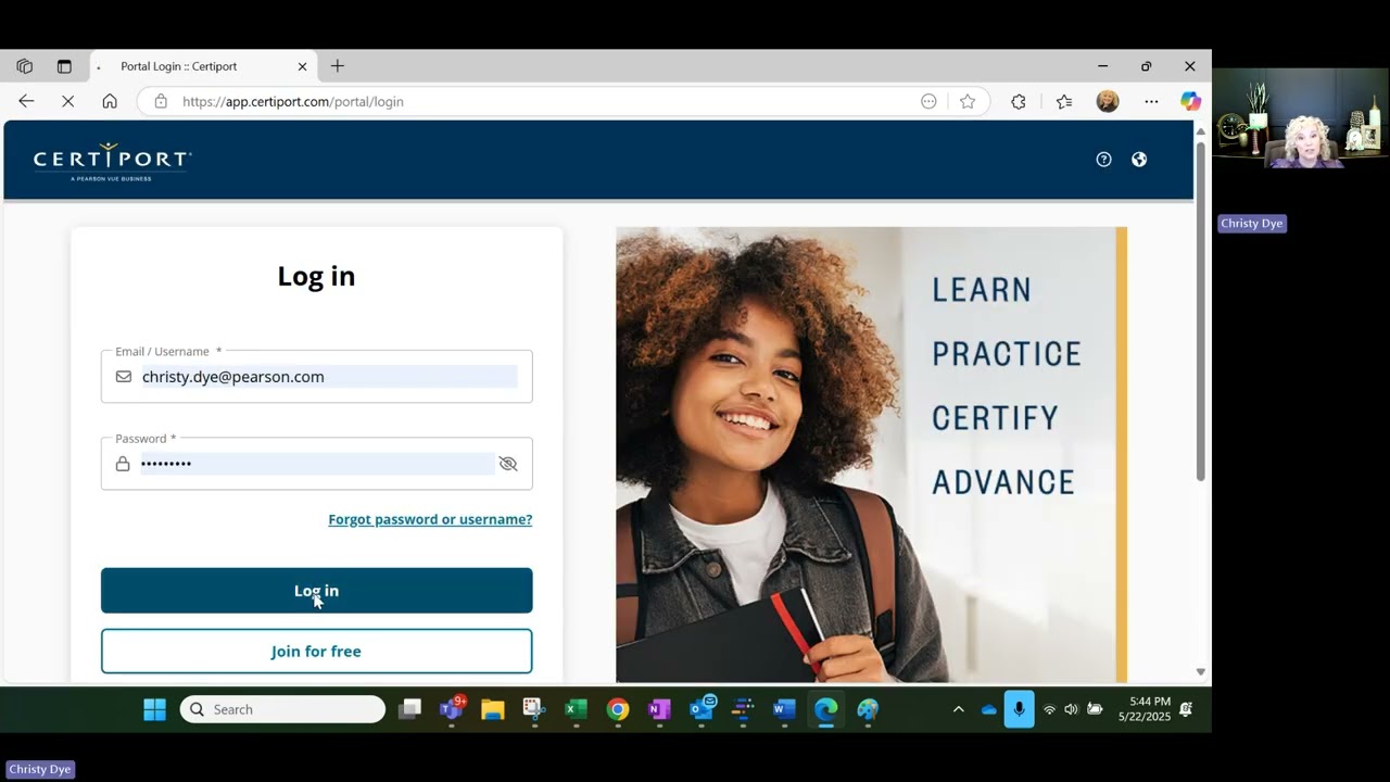 How to add a student ID to your Certiport account