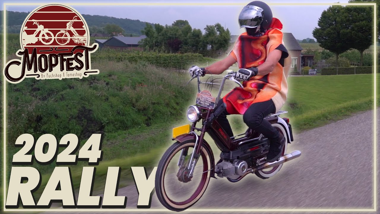MopFest 2024 Rally mit 300 Mopeds! Aftermovie
